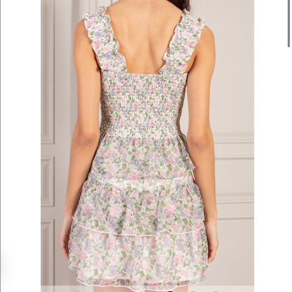 NWT $275 Senlis Floral Fruit Skirt Set Corinne Ruffle Mini Skirt + Audrey Top XS - Picture 8 of 15